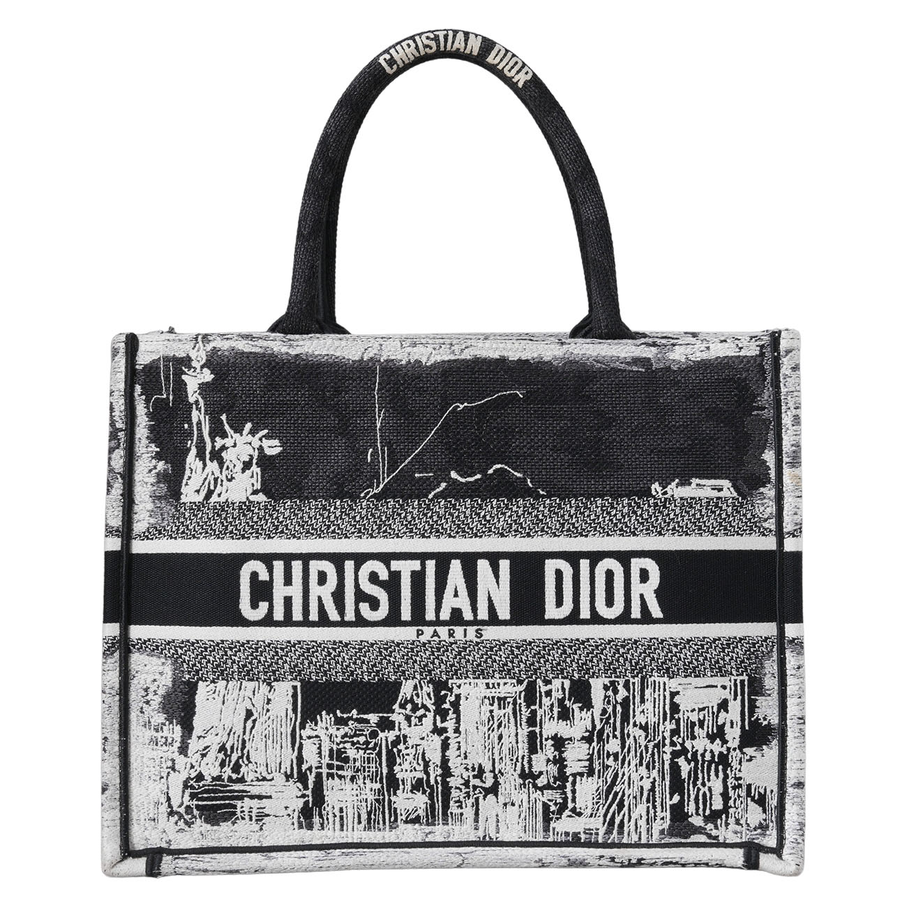 CHRISTIAN DIOR(USED)디올 시즌 북토트 미듐